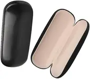 [Changyeah] Hard Shell Sunglasses Case,2 PCS Classic Large Glasses Case for Women Men,Sunglass Eyeglasses,Hard Shell Aluminum Light Nearsighted Spectacle glasses Case Box(Black)