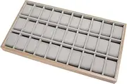 [ACLIC] Watch Case 30 Plaid Watch Display Trays High-end Wooden Watch Organizers Multifunctional Jewelry Storage Box Velvet Lining Watch Display Box