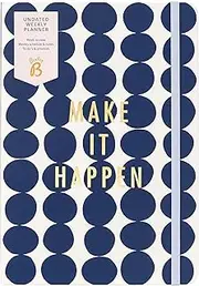 Busy B Undated Weekly Planner with Space for Notes, To Dos and Priorities - Navy Spot