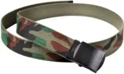 34" Camo Kids Web Belt Cotton Tactical Woodland Camouflage Army Military Skater