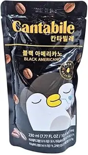 Cantabile Black Americano Coffee Drink 230g*10 (10 pack)