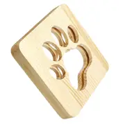 Dog Feet Claw USB Wood Table Night Light Desk Bedside Lamp Home Bedroom Decor