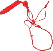 Halters for Horses Training Halter Convenient Horse Halter Wear-Resistant Horse Halter Riding Equipment Bridle Headstall Braided Rope Halter Riding Collar Horse Show Halter