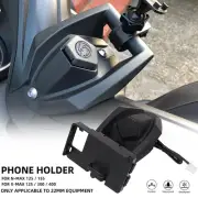 FOR YAMAHA XMAX 125 300 400 GPS Mount Navigation Bracket Phone Holder Charger