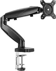 Single Monitor Mount Stand for 15 to 27 Inch Screen Up to 15.4 LBS, Vesa 75/100