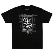 Metal Mulisha Street Bike Motor Cross Americana Tattoo Art Men Tee RIDE LIGHTING