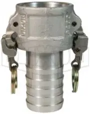 Dixon AC100EZ - EZ Boss-Lock Cam & Groove Type C Coupler x Hose Shank, 1" Size