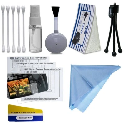 Opteka 10 Peice Deluxe Lens Cleaning Kit for Digital Cameras