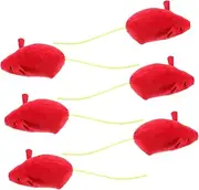 Happyyami 6pcs Soft Plush Catnip Mouse for Indoor Cats Interactive Cat Mice Fun Chewing Independent Play and Reducing Anxiety
