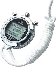 UPKOCH 1Pc Professional Digital Stopwatch Chronograph Counter with Strap Row Track Accurate Timer for Athletes Running Events and Interval Training
