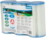 29003E Type A Pool Filter Cartridge: for INTEX Filter Pumps – Easy-to-Clean – Dacron Paper – Efficient Filtration – Three Pack