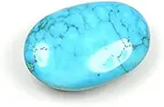 [Queenslands] 6.5 Ratti Firoza Gemstone Natural Certified Loose Turquoise Gem, Crystal, Turquoise