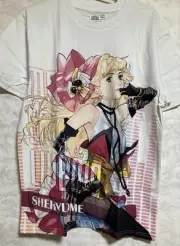 Macross Crossover Live 2019 Sheryl Nome T-shirt L White Short sleeve Adult NEW