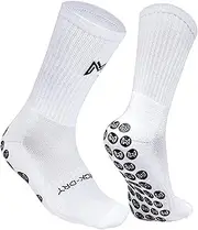 [EMPULSE] SportsGrip Elite - Grip Socks for Secure Footing - Multi-Sport Use, Ideal for Soccer, Fitness, Running, Yoga & More - Comfortable, Breathable & Durable - Unisex, Sizes 7-12 ADULT