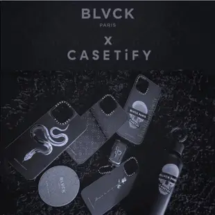 （現貨免運）全黑控注意15上市‼️ BLVCK Paris x Casetify 法國黑魂品牌BLVCK手機殼/水瓶
