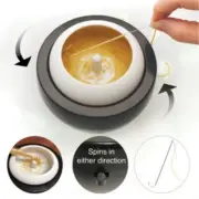 Tools - Spin & String Power Bead Spinner / Stringing Tool 3 Cups w/lids