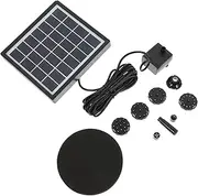 TOYANDONA Solar Pond Pump for Garden Bird Bath Fountain Solar-powered Water Feature Easy to Clean Pond Decor
