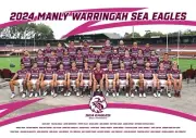 MANLY SEA EAGLES 2024 NRL RUGBY TEAM POSTER, FREE POST,BARGAIN,1