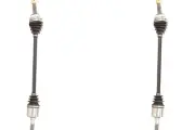 Rear PAIR TrakMotive CV Axle Shaft for 2005-2010 Kia Sportage (35440) (for: Kia)