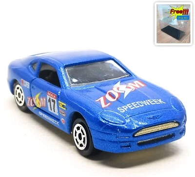 Majorette Aston Martin DB7 Dark Blue Zoom Speedweek 1:60 (3") no Package