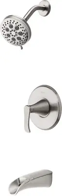 8P8-WS2-JDSGS Jaida 1-Handle Tub & Shower Faucet with Adjustable Spray Width in