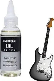 Generic Guitar Cleaning Kit, 60ml Guitar Fretboard Care Oil, String Lubricant, Fret Polish Care, for and Maintenance