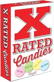 X Rated Candies Funny Rude Adult Humour Hen Party Stag Party Sweets Secret Santa