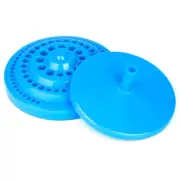 1-13mm Drill Bit Storage Case Stand Round Shape Hard Plastic Container Box Tool