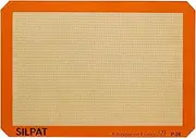 Silpat Premium Non-Stick Silicone Baking Mat, 3/4 Sheet, Cream