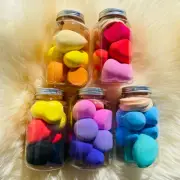 10pcs/set Beauty Make Up Puff Blender Foundation Sponge Egg Shape Hot Sale