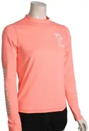 Billabong Core LS Women's Surf Shirt - Peachy Daze - New