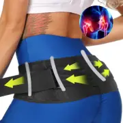 Lower Back Brace Support Pain Relief Lumbar Sacroiliac Belt SI Joint Men Women