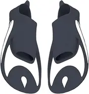 Swim Flippers - Short Swim Fins - Freediving Equipment, Snorkeling Set, Sport Gear for Adults Kids Beach Pool Vacation Use
