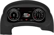 12.3 Inch Car LCD Dashboard Compatible for Mitsubishi Pajero 2008-2018 Digital Cluster Panel Virtual Cockpit Speedometer Linux Instrument