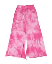 Tie-dyed wide-leg trousers AGE10Y,AGE12Y,AGE14Y Pink