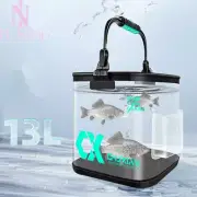 13L Fishing Boxes Bucket Tackle Storage Plastic Live Bait Folding Small Large AU
