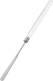 PENIKOKO Stainless Steel Cosmetic Mixing Spatula Tool Transparent Rod for Accurate Color Mixing Ultrafine Edge for Nail Art Precision Spatula for Makeup and Foundation Application