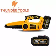 Thunder Tools 21V 20000RPM Brushless Pruning Saws Woodworking Tool for Garden