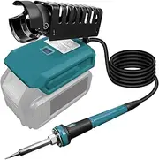 Soldering Iron Station Compatible with Makita18V BL1830 BL1840 BL1850 BL1860 BL1840B BL1850B BL1860B BL1820 Battery, Cordless Soldering Iron Station Tool for DIY Wire Welding (Battery NOT Included)