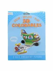 3D Colorables Frequent Flyers Color - Inflate - Play by: Ooly
