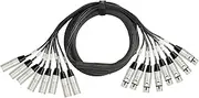 KIRLIN Cable MT-815-5M 5-Meter 8-Channel Multi-Track Snake Cable XLR Male to XLR Female