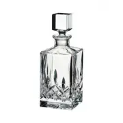 Waterford Crystal 'Lismore' Square Decanter, New in Box