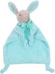 Kisangel Crystal Velvet Hooded Towel Newborn Swaddle Wrap Rabbit Toy Toys Comforting for Toddlers