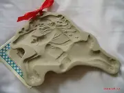 RARE BROWN BAG COOKING ART 2001 HILL DESIGN "NIGHT FLIGHT" MOLD NEW WITH BOOK