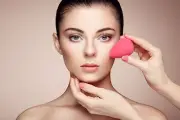 PINKZIO flawless foundation sponge makeup blender--baby pink, Latex Free 6 pks