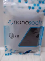 NanoSocks 3D compression Adult Unisex Size 2 Black New In Package