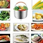 For Pressure Cooker Steam Basket Steamer Pot Steamer Basket Stainless Steel