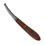Superior Hoof Knife Narrow Double Edge Blade - Right (Farrier Tool)