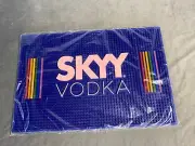 AWESOME! Brand New SKYY VODKA Heavy Duty Bar Mat 12x18 LGBTQ+ PRIDE Pink Rainbow