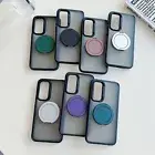Shockroof Case For iPhone 8 16 15 14 13 12 11 Pro Max Rotating Ring Cover Holder